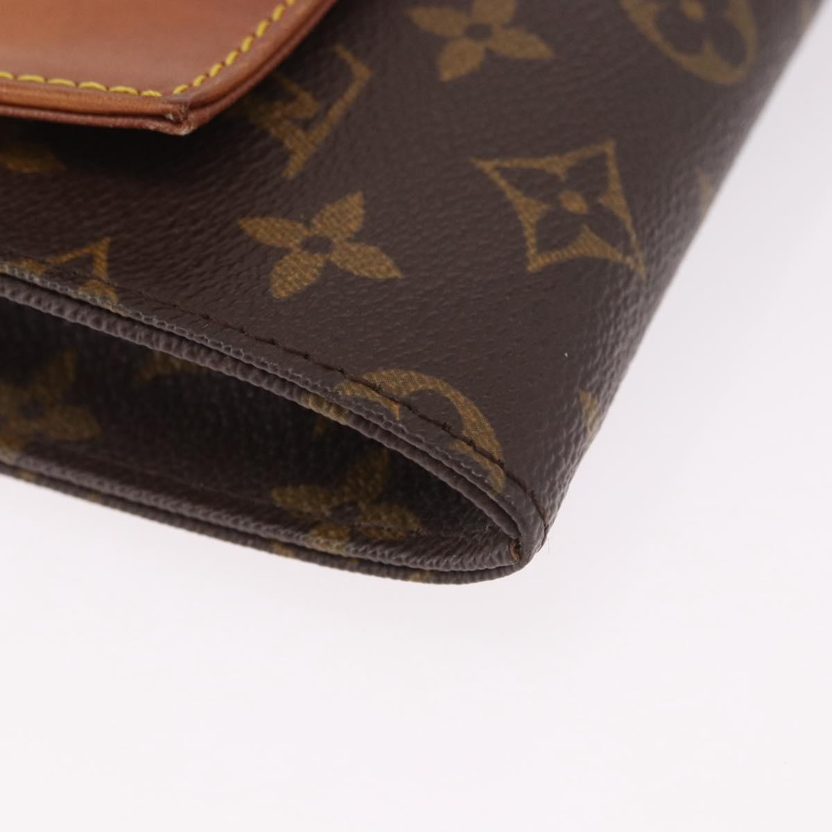 LOUIS VUITTON Monogram Pochette Jena Clutch Bag M51808 LV Auth 191572