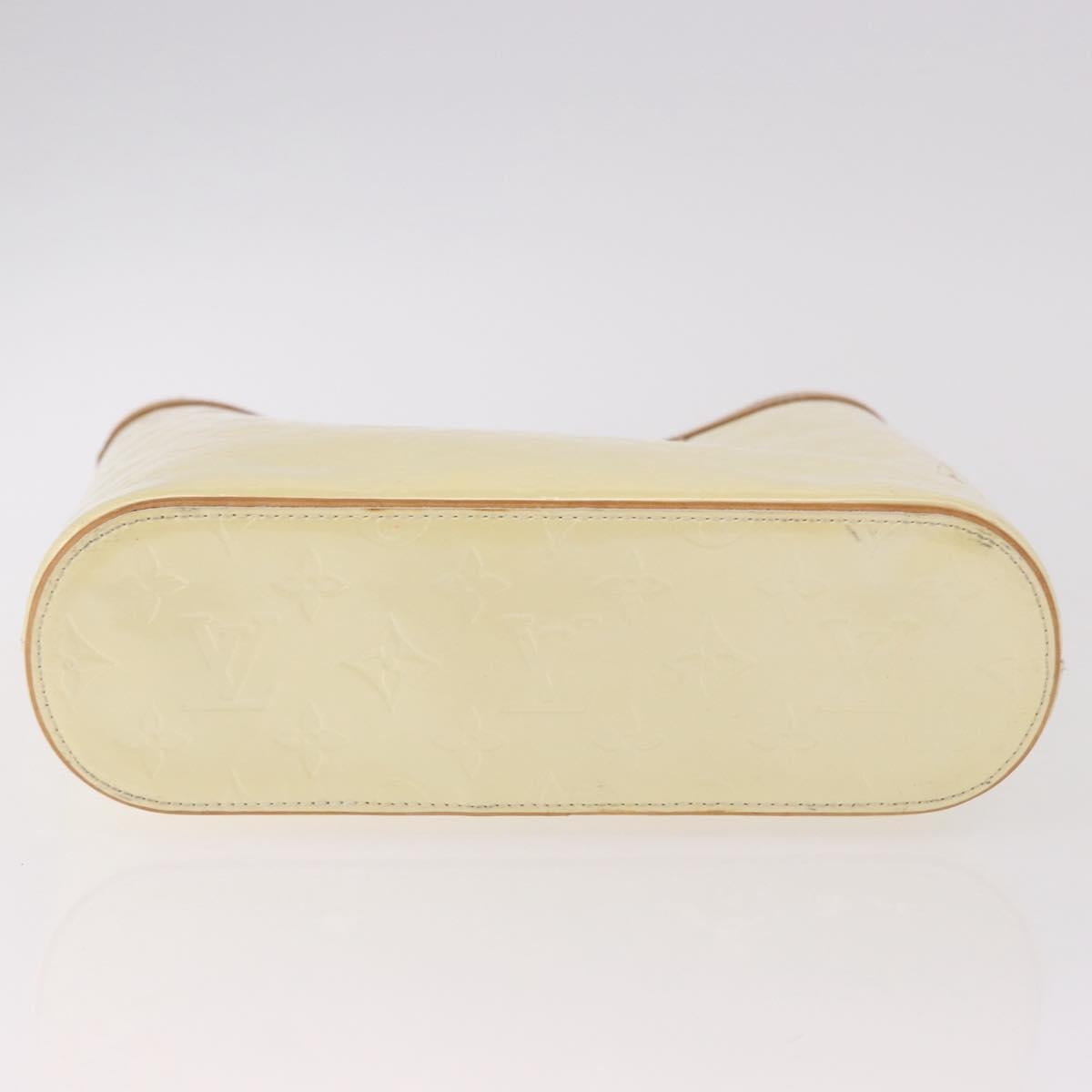 LOUIS VUITTON Monogram Vernis Stillwood Vertical Perle M91366 LV Auth 191575