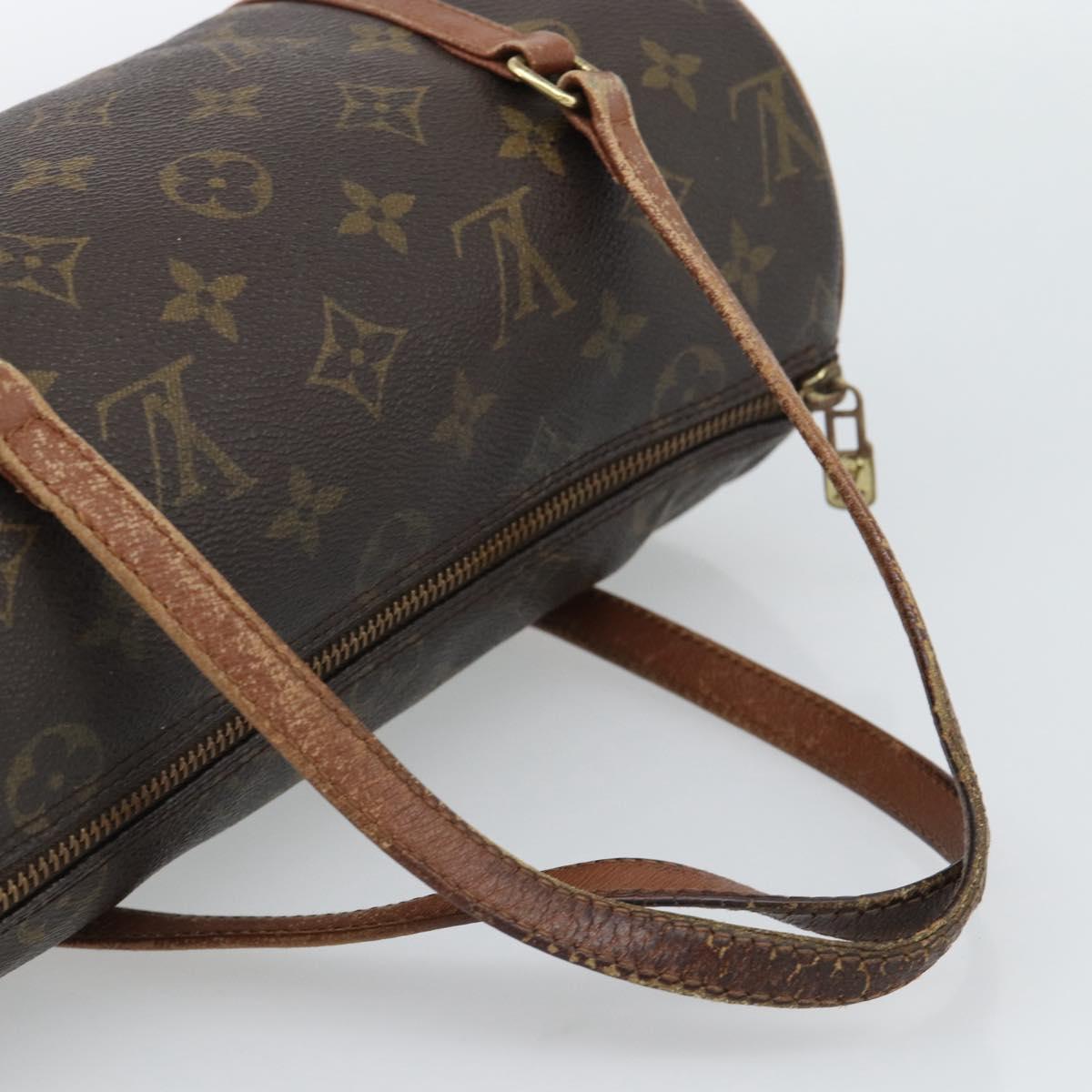 LOUIS VUITTON Monogram Papillon 26 Hand Bag M51366 LV Auth 191583