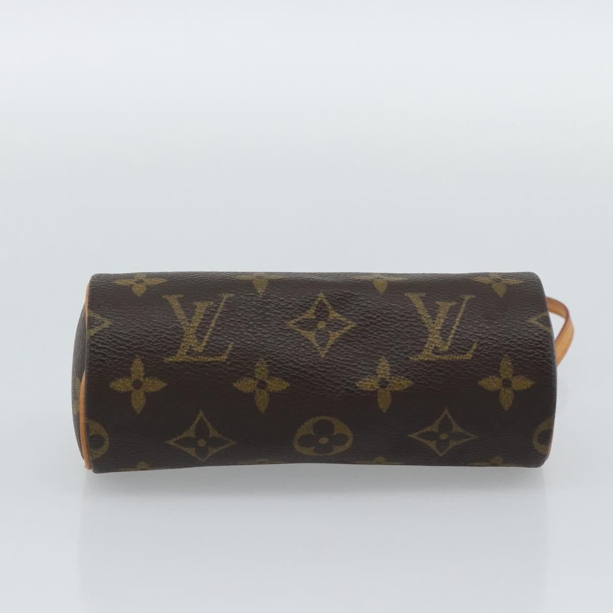 LOUIS VUITTON Monogram Papillon Pouch LV Auth 191585