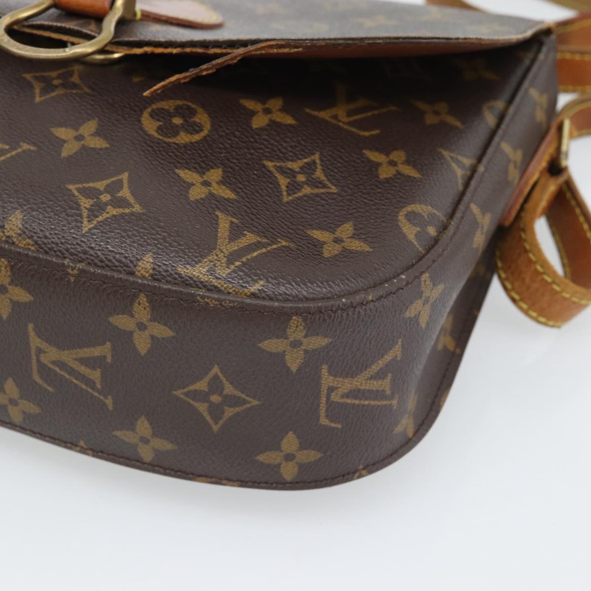 LOUIS VUITTON Monogram Saint Cloud GM Shoulder Bag M51242 LV Auth 191586