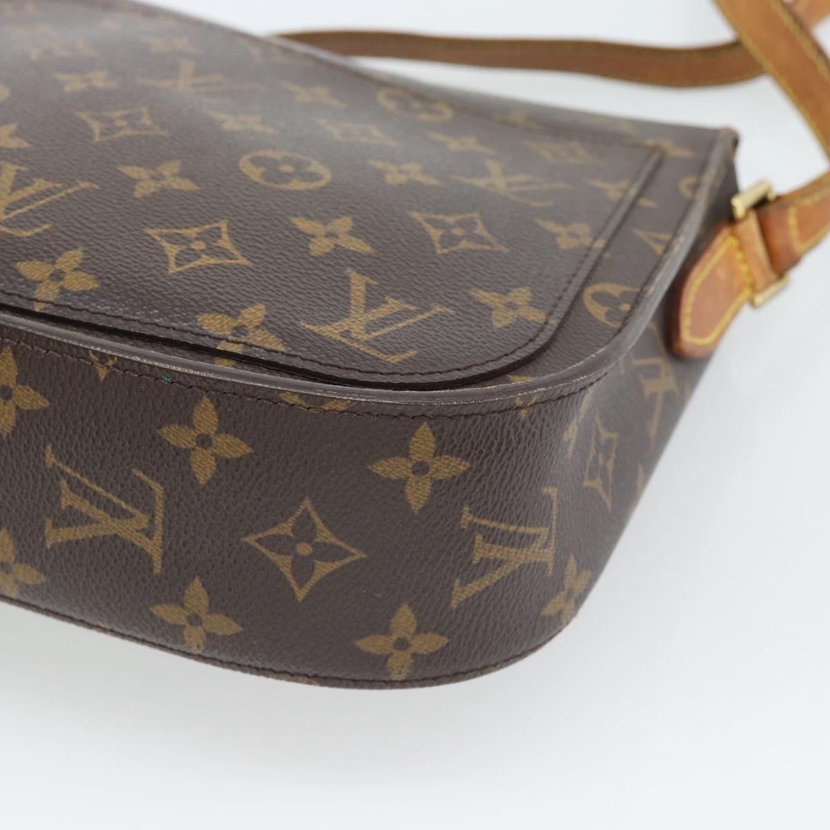LOUIS VUITTON Monogram Saint Cloud GM Shoulder Bag M51242 LV Auth 191586