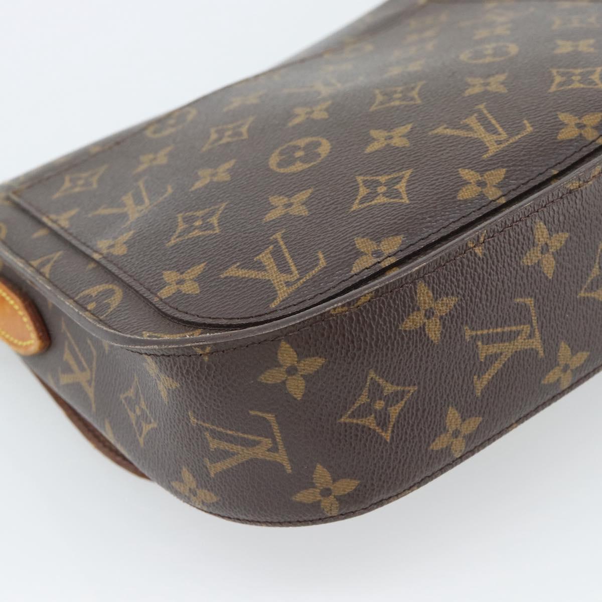 LOUIS VUITTON Monogram Saint Cloud GM Shoulder Bag M51242 LV Auth 191586