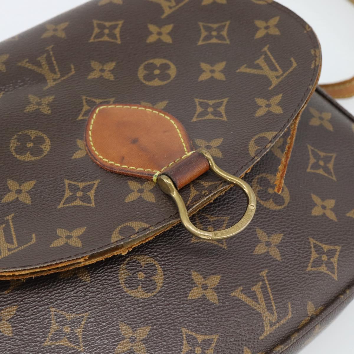 LOUIS VUITTON Monogram Saint Cloud GM Shoulder Bag M51242 LV Auth 191586
