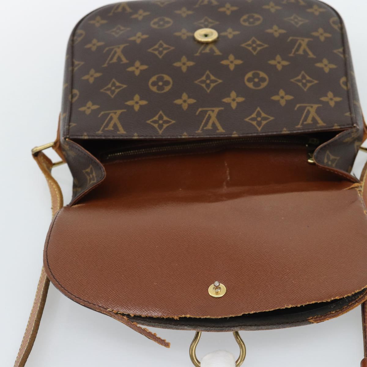 LOUIS VUITTON Monogram Saint Cloud GM Shoulder Bag M51242 LV Auth 191586