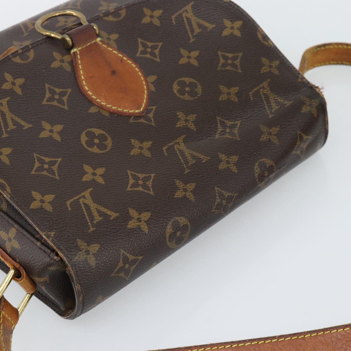 LOUIS VUITTON Monogram Saint Cloud GM Shoulder Bag M51242 LV Auth 191586