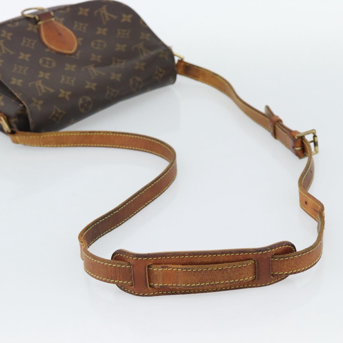 LOUIS VUITTON Monogram Saint Cloud GM Shoulder Bag M51242 LV Auth 191586
