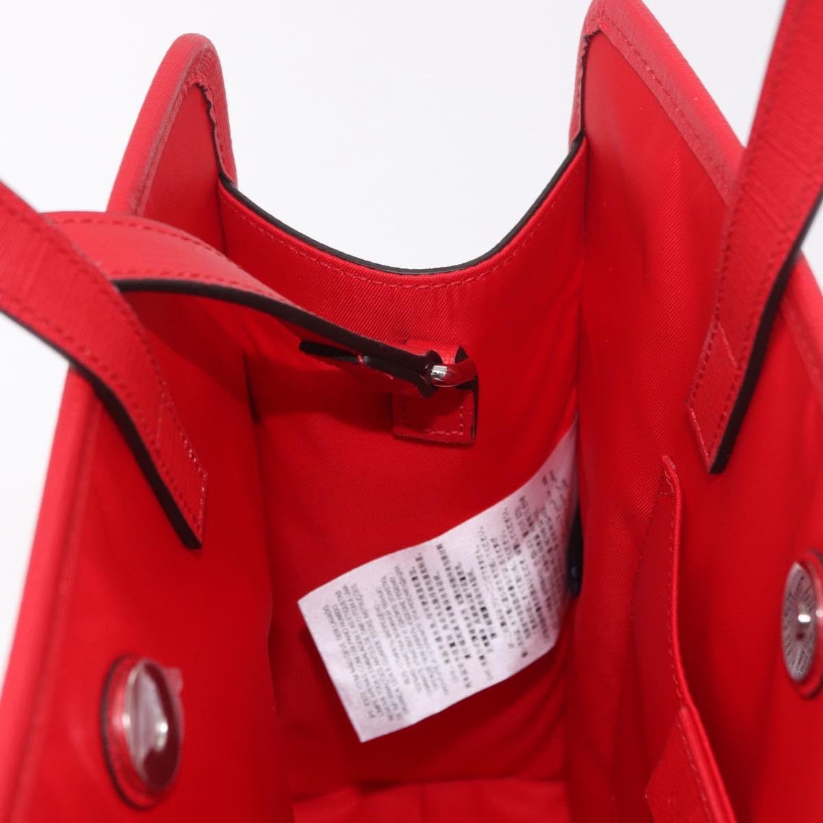 GUCCI Yuko Higuchi Hand Bag PVC 2way Red 630542 Auth 191602SM