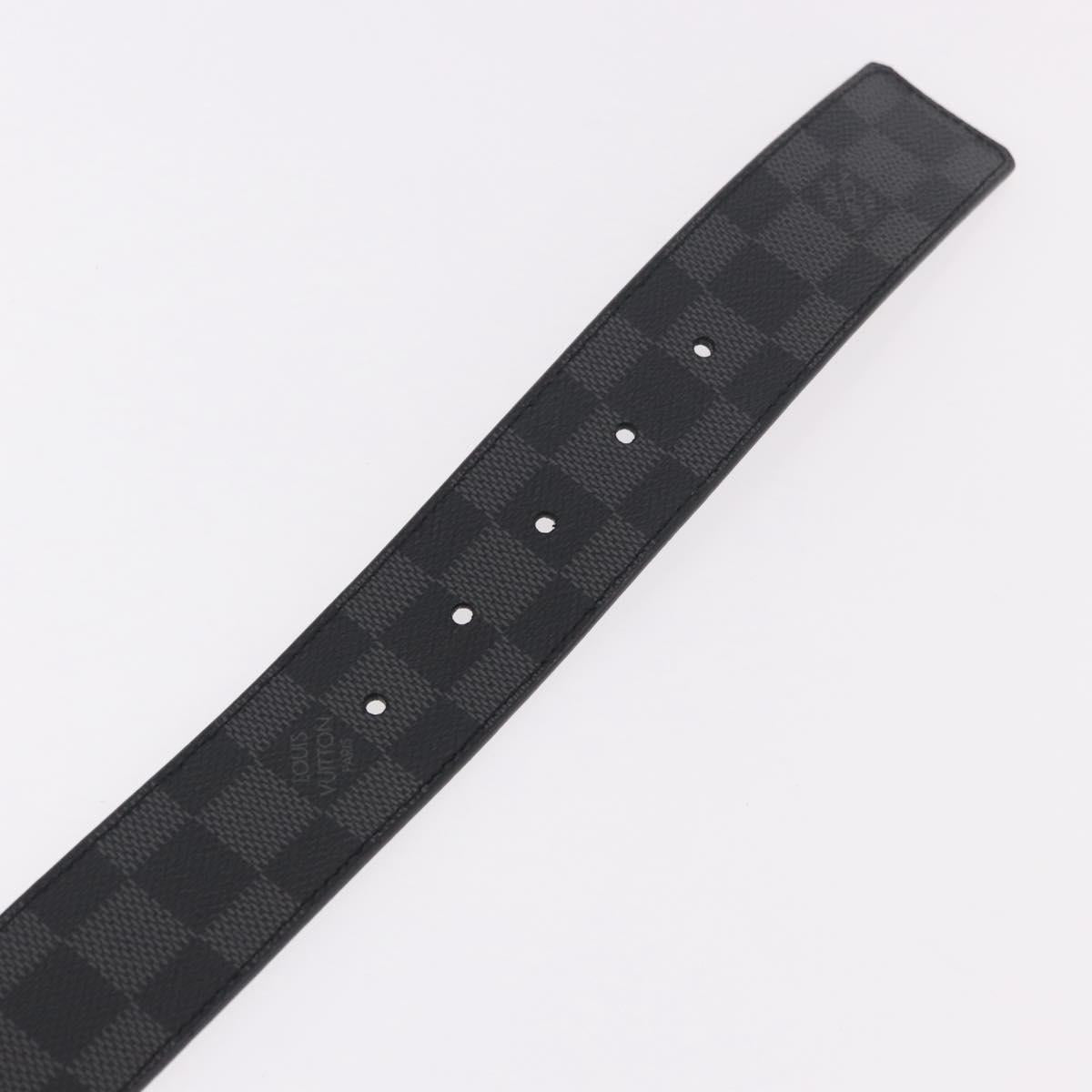 LOUIS VUITTON Damier Grafitte Stateinture NeoTrunk Belt M0184 LV Auth 191603M