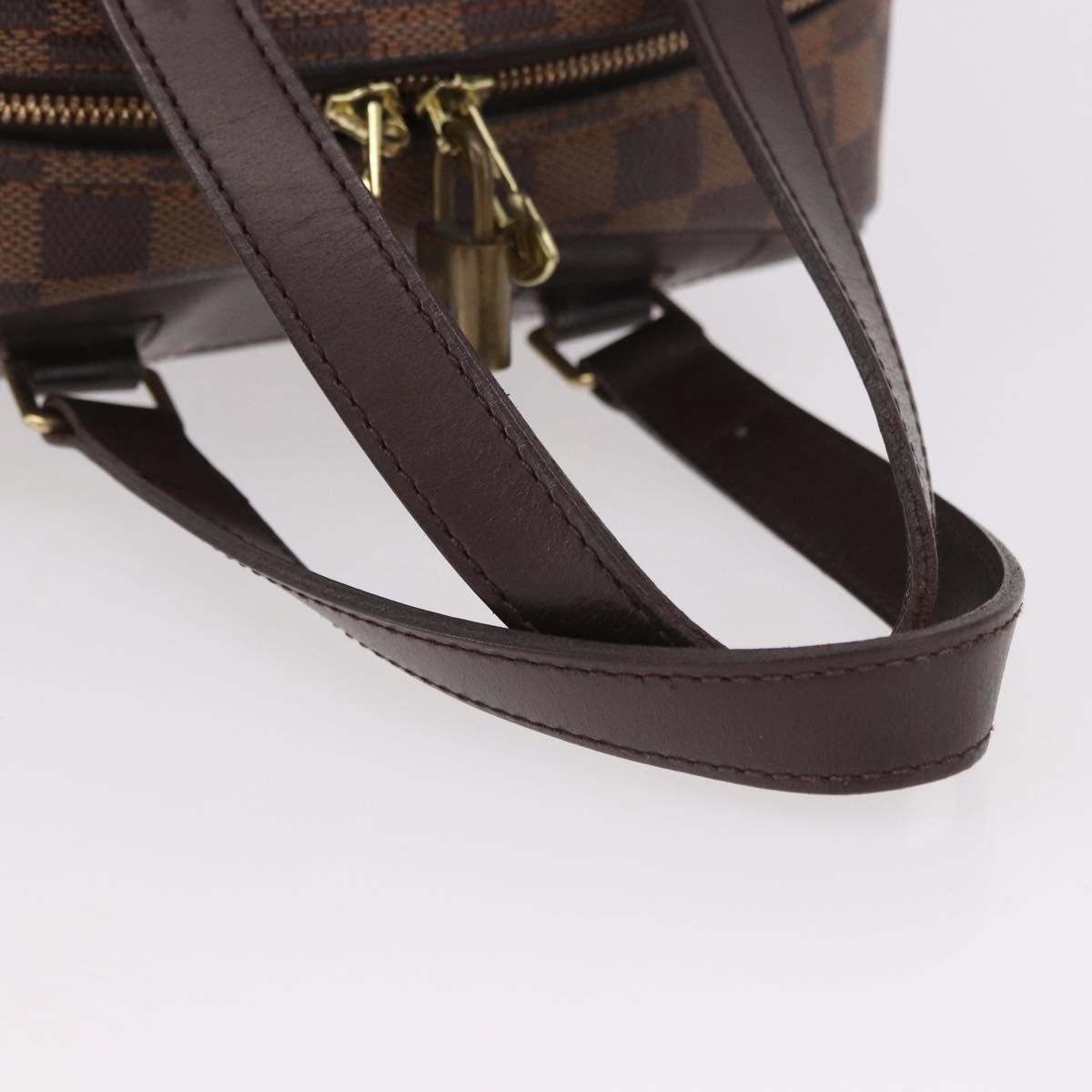 LOUIS VUITTON Damier Ebene SPO Excursion Hand Bag LV Auth 191612V