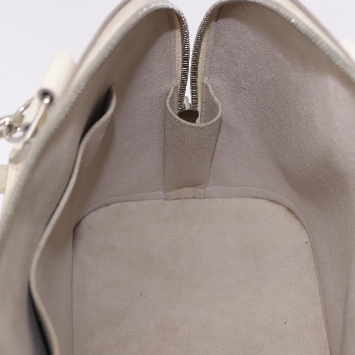 LOUIS VUITTON Epi Alma PM Hand Bag Yvoire White M4030J LV Auth 191616A