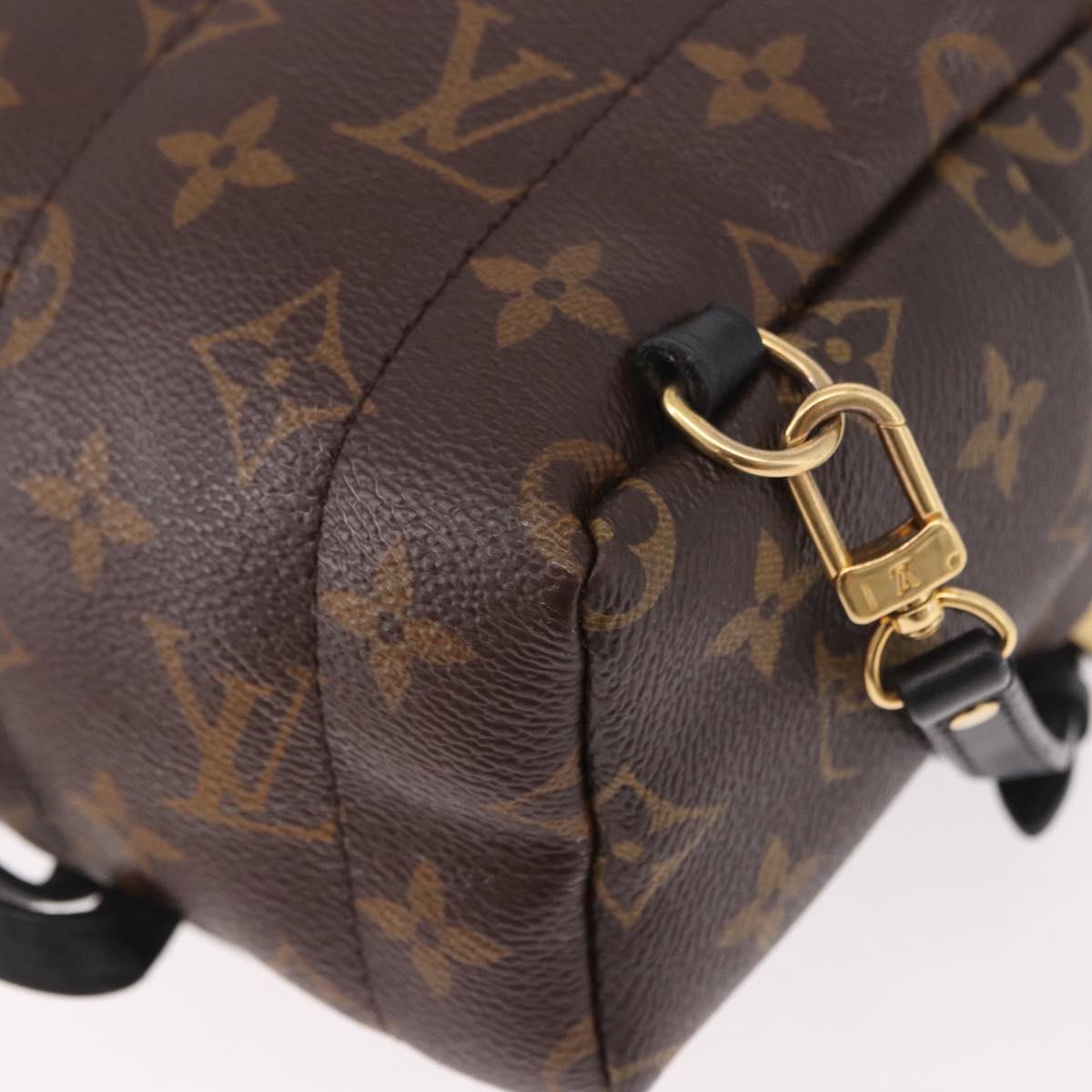 LOUIS VUITTON Monogram Palm Springs Mini Backpack M42971 LV Auth 191617A