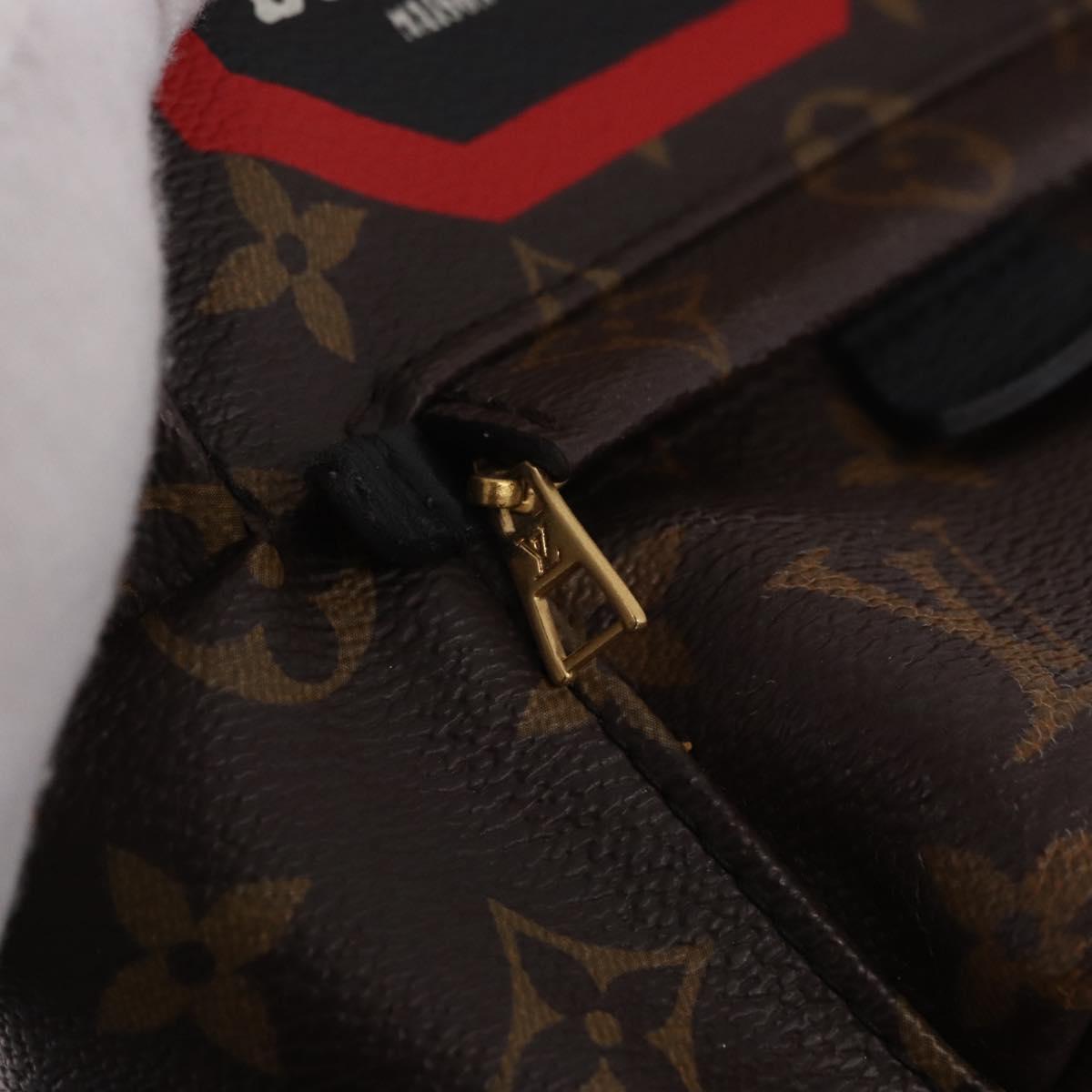 LOUIS VUITTON Monogram Palm Springs Mini Backpack M42971 LV Auth 191617A