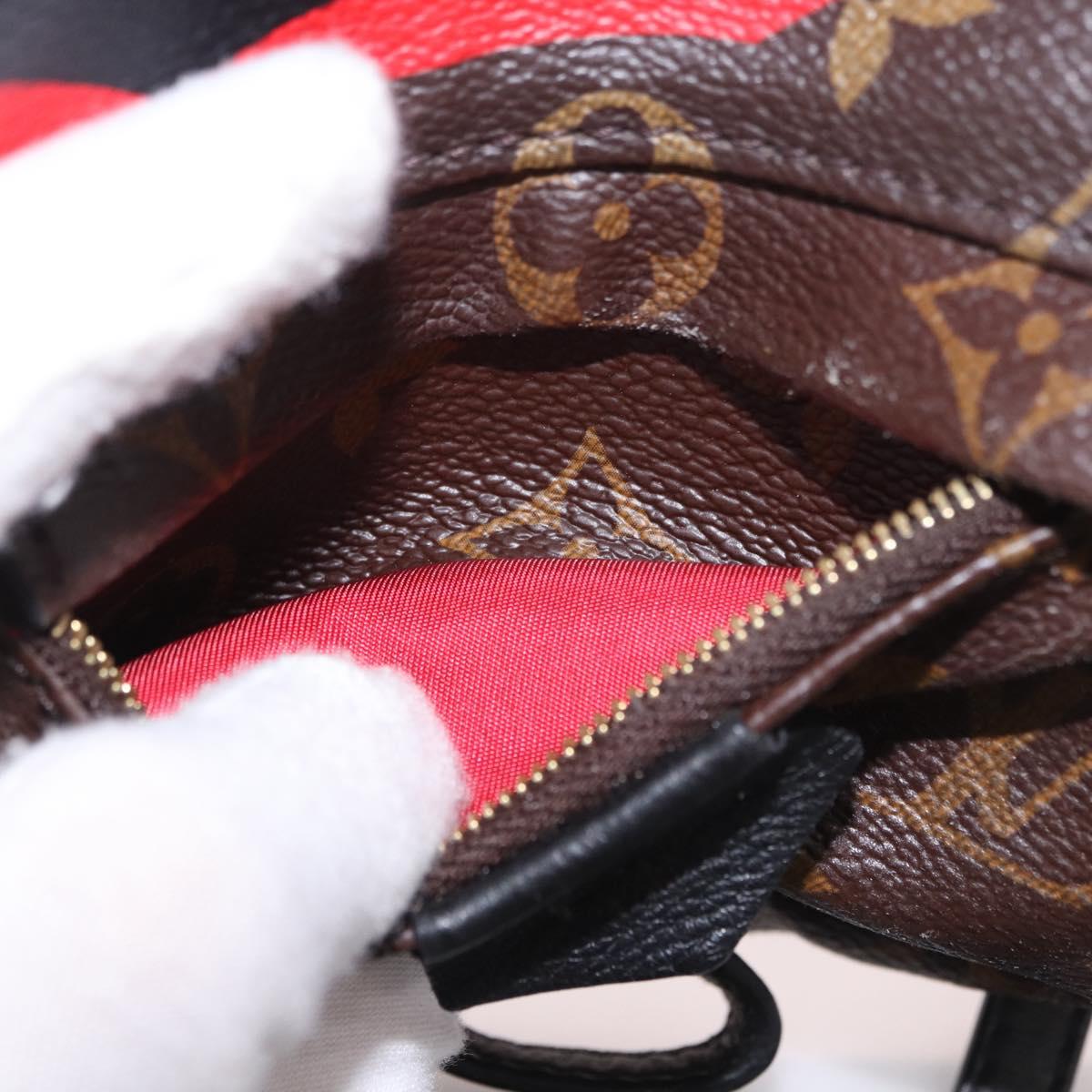 LOUIS VUITTON Monogram Palm Springs Mini Backpack M42971 LV Auth 191617A