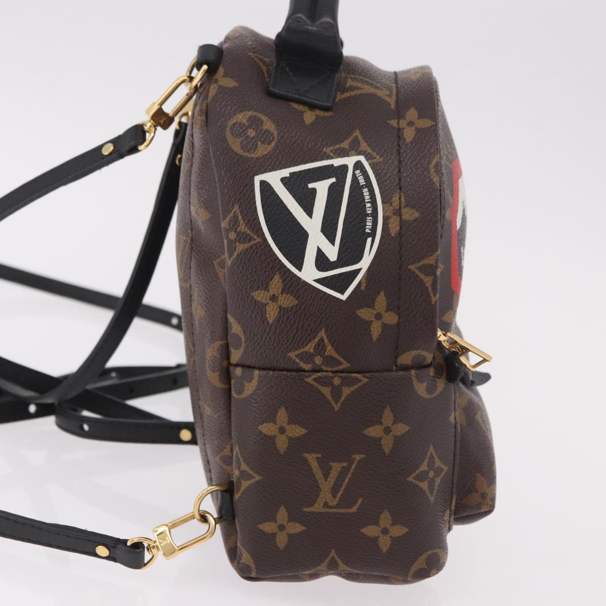 LOUIS VUITTON Monogram Palm Springs Mini Backpack M42971 LV Auth 191617A