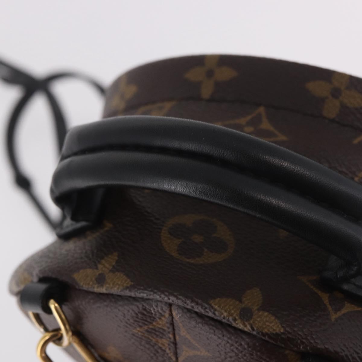 LOUIS VUITTON Monogram Palm Springs Mini Backpack M42971 LV Auth 191617A