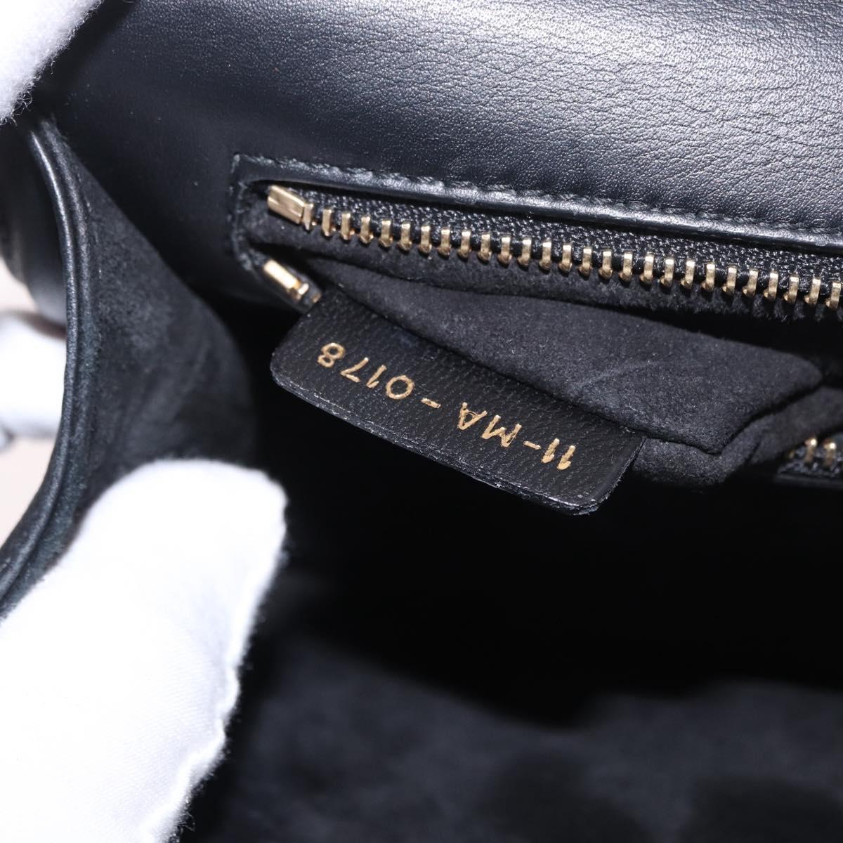 Christian Dior Chain Shoulder Bag Beads Multicolor Gold Auth 191618M