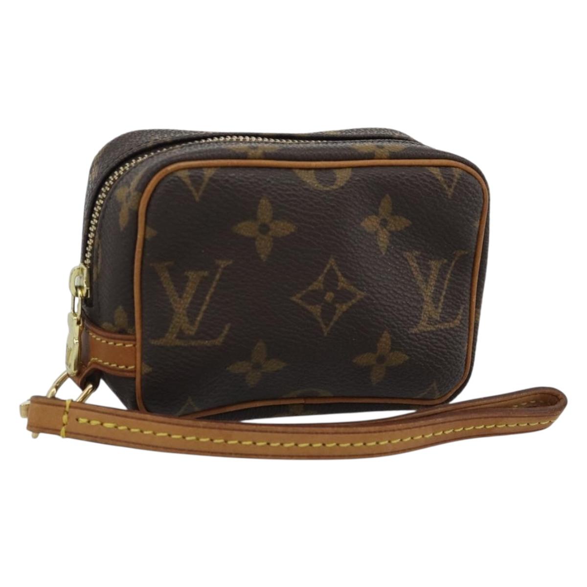 LOUIS VUITTON Monogram Trousse Wapity Pouch M58030 LV Auth 191623A