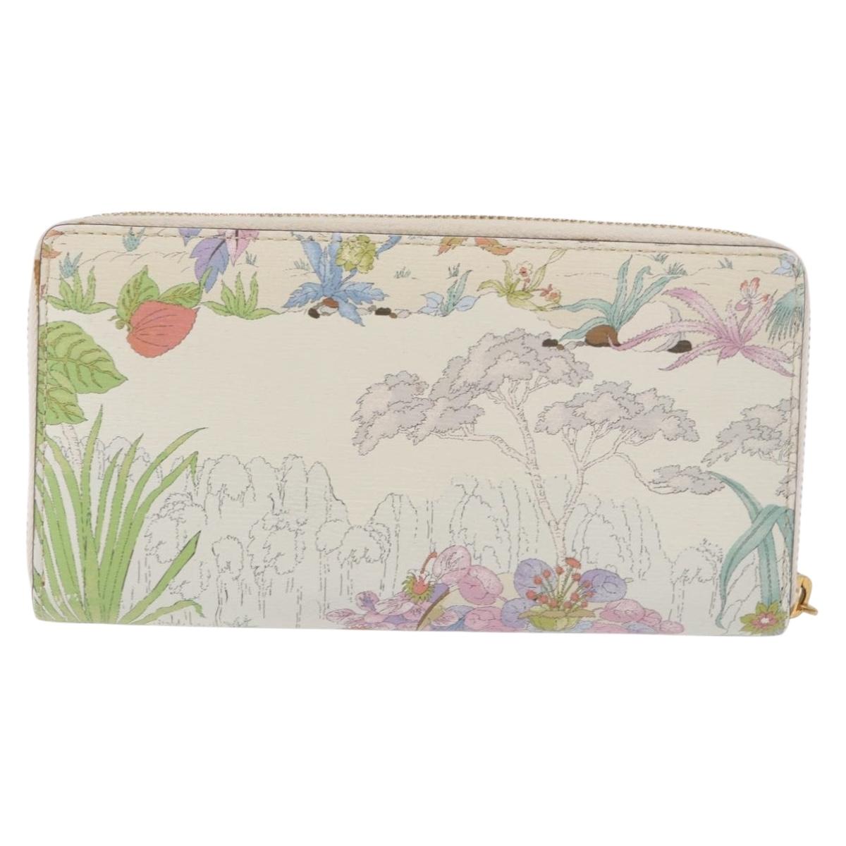 GUCCI Horsebit Long Wallet Leather Multicolor Gold 621889 Auth 191626M