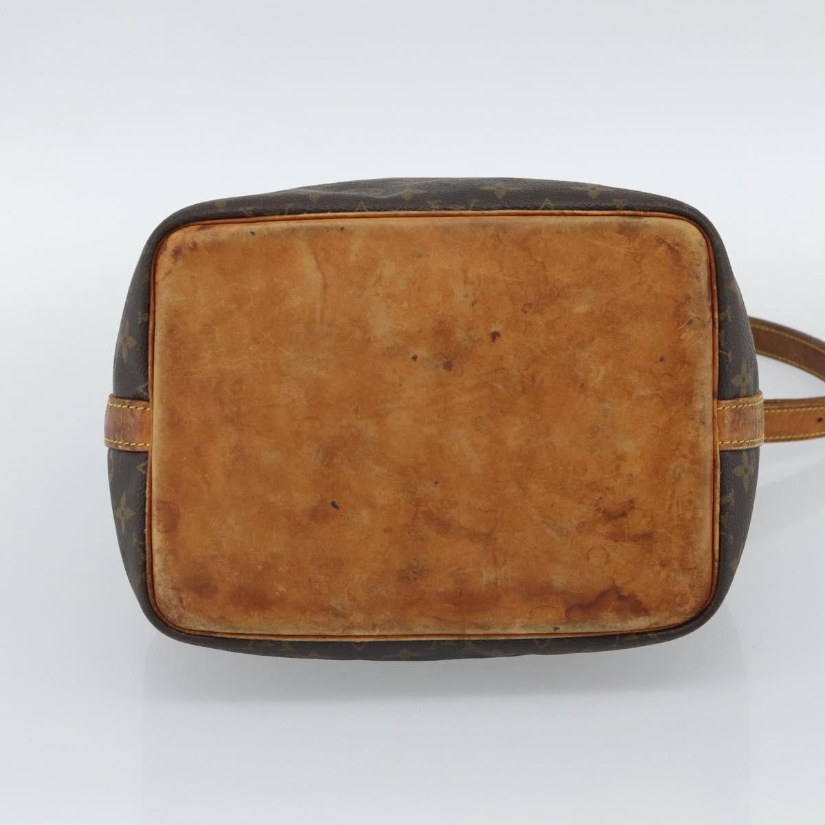 LOUIS VUITTON Monogram Petit Noe Shoulder Bag M42226 LV Auth 191632