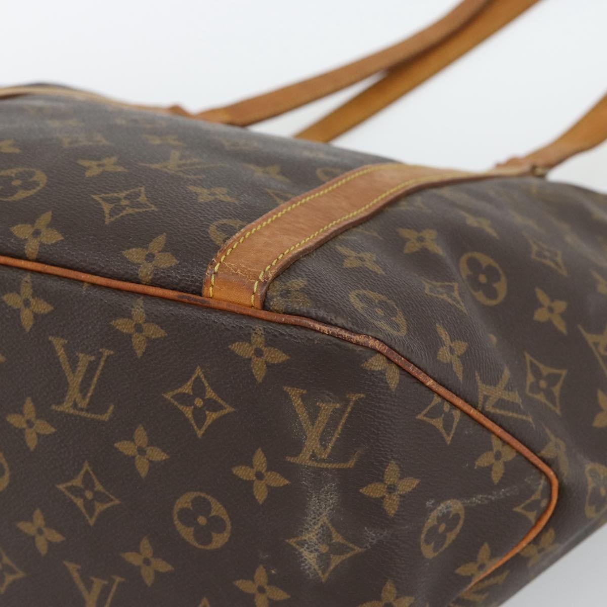 LOUIS VUITTON Monogram Sac Shopping Tote Bag M51108 LV Auth 191633