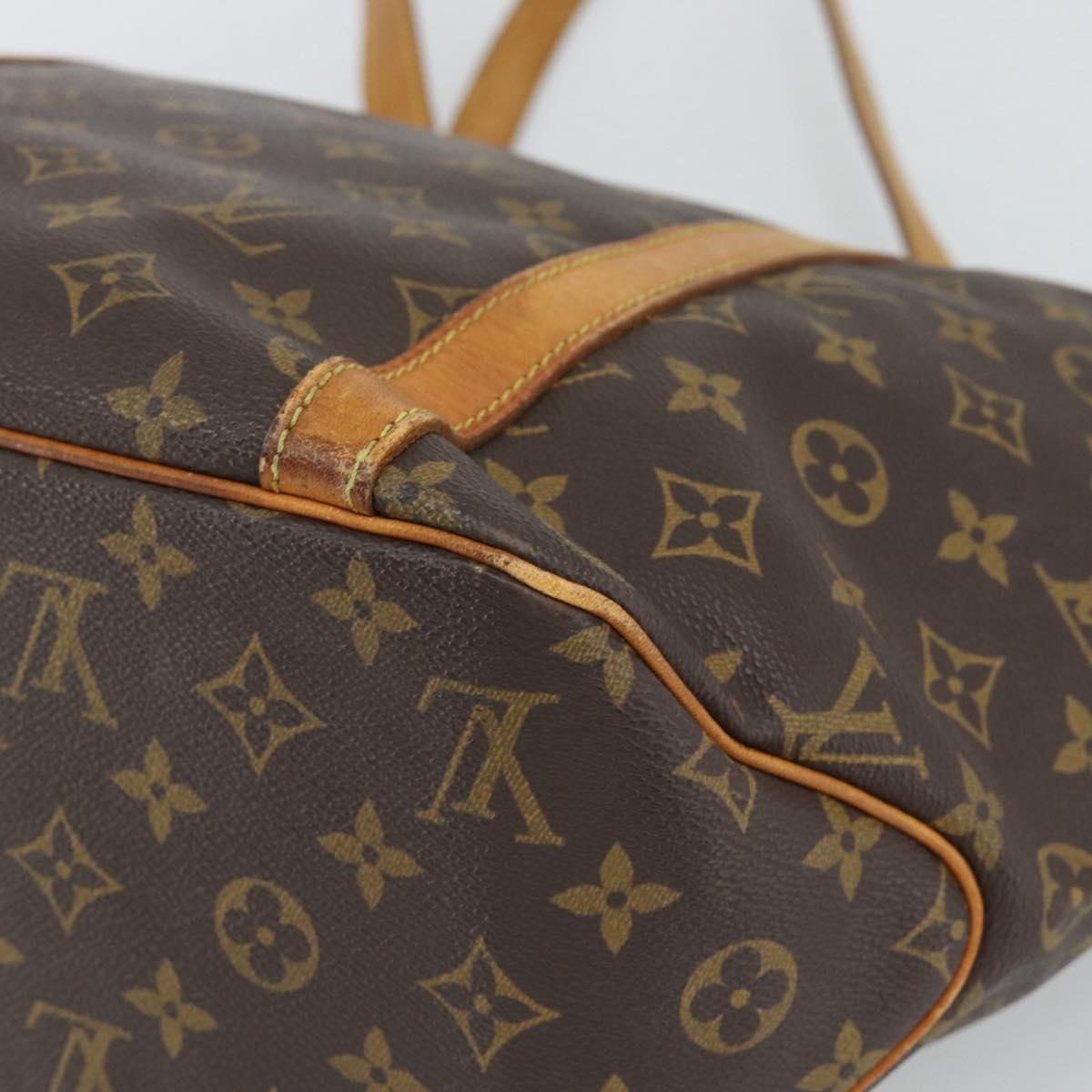 LOUIS VUITTON Monogram Sac Shopping Tote Bag M51108 LV Auth 191634A