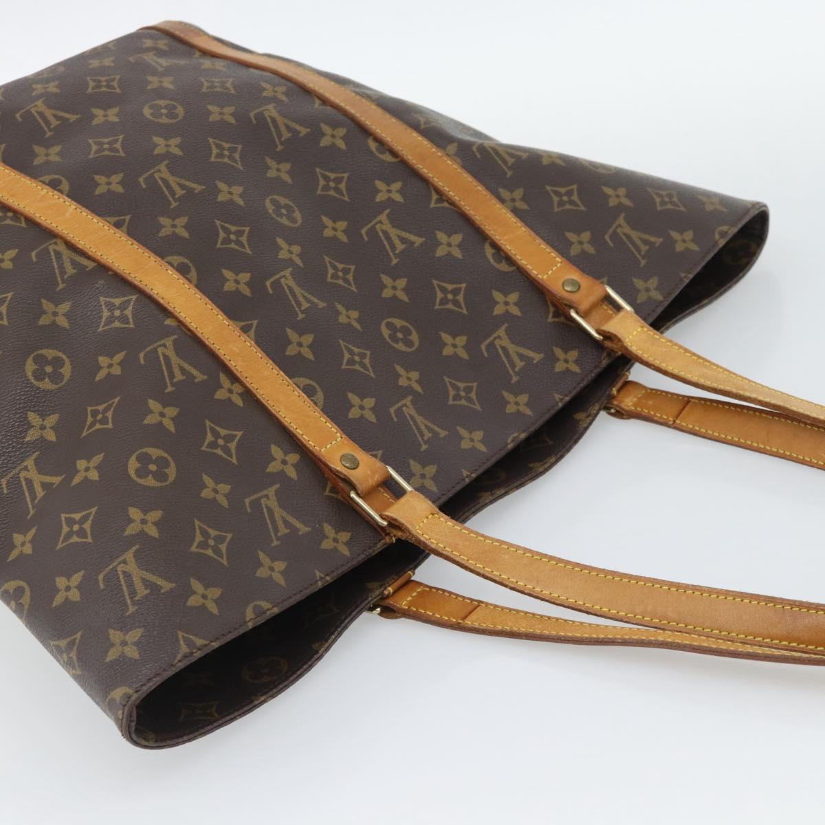 LOUIS VUITTON Monogram Sac Shopping Tote Bag M51108 LV Auth 191634A