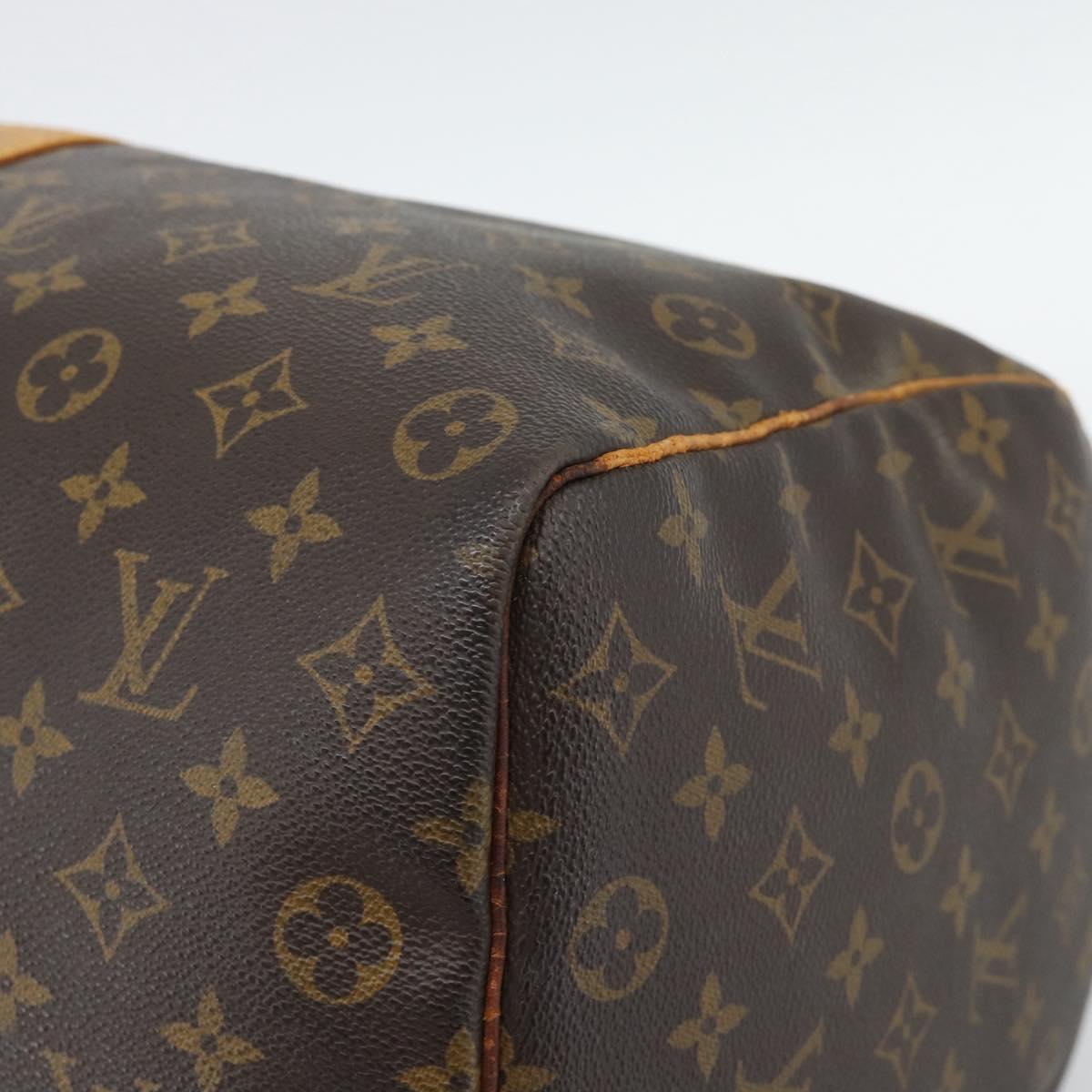 LOUIS VUITTON Monogram Keepall 50 Boston Bag M41426 LV Auth 191635