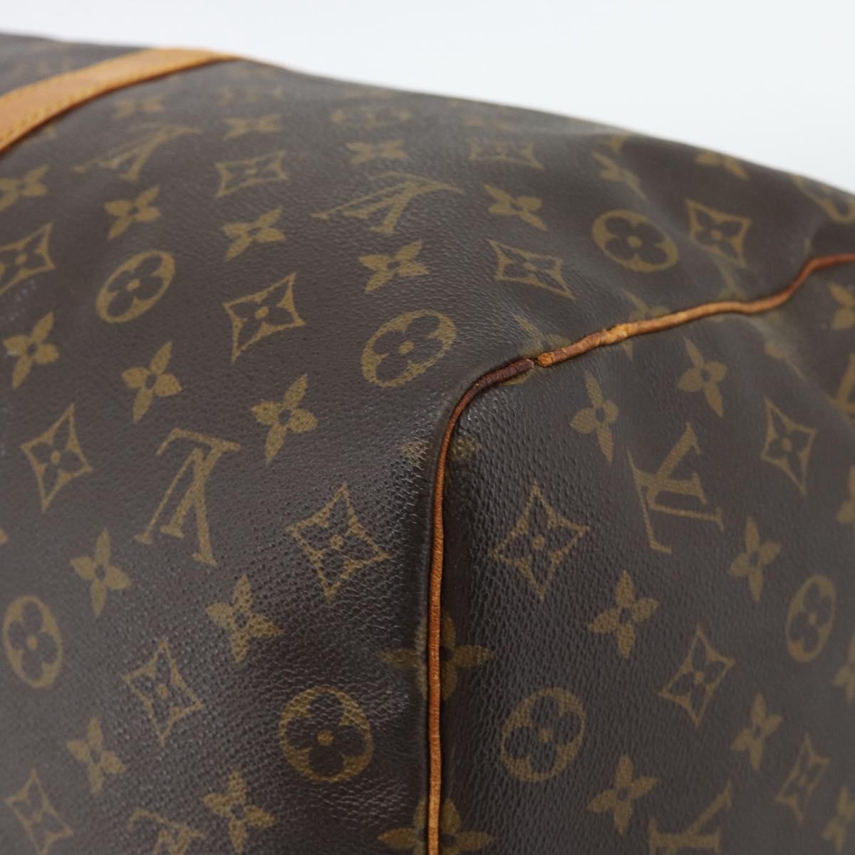 LOUIS VUITTON Monogram Keepall 50 Boston Bag M41426 LV Auth 191635