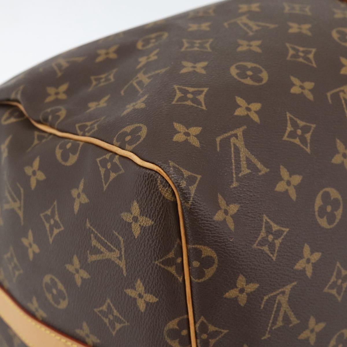 LOUIS VUITTON Monogram Keepall Bandouliere 55 Boston Bag M41414 LV Auth 191636