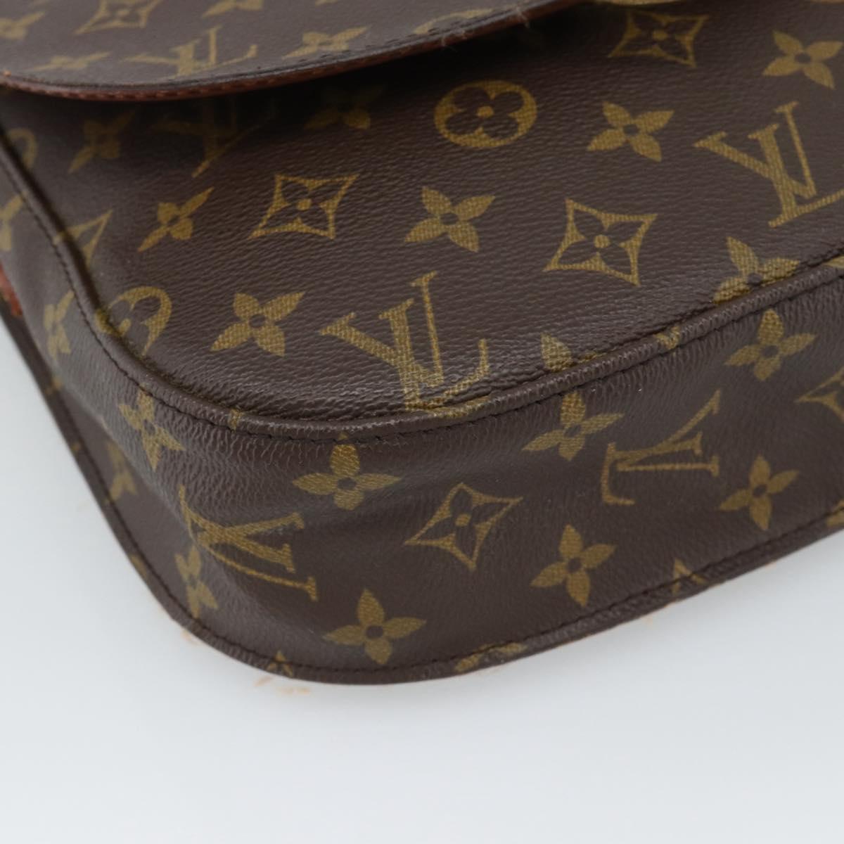 LOUIS VUITTON Monogram Saint Cloud GM Shoulder Bag M51242 LV Auth 191638