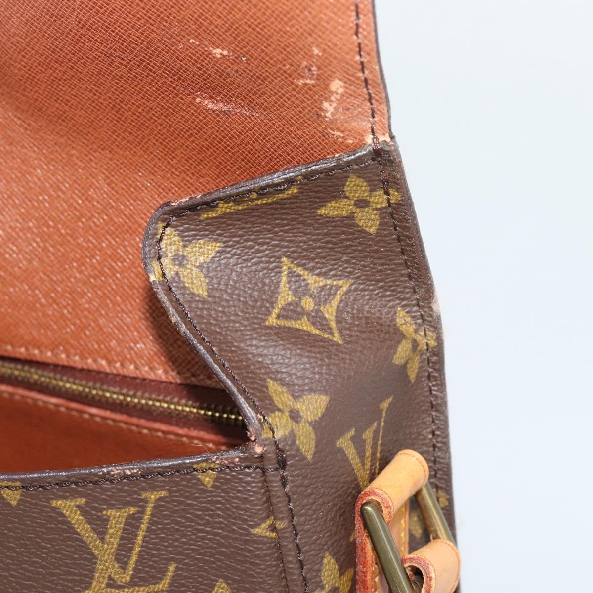 LOUIS VUITTON Monogram Saint Cloud GM Shoulder Bag M51242 LV Auth 191638