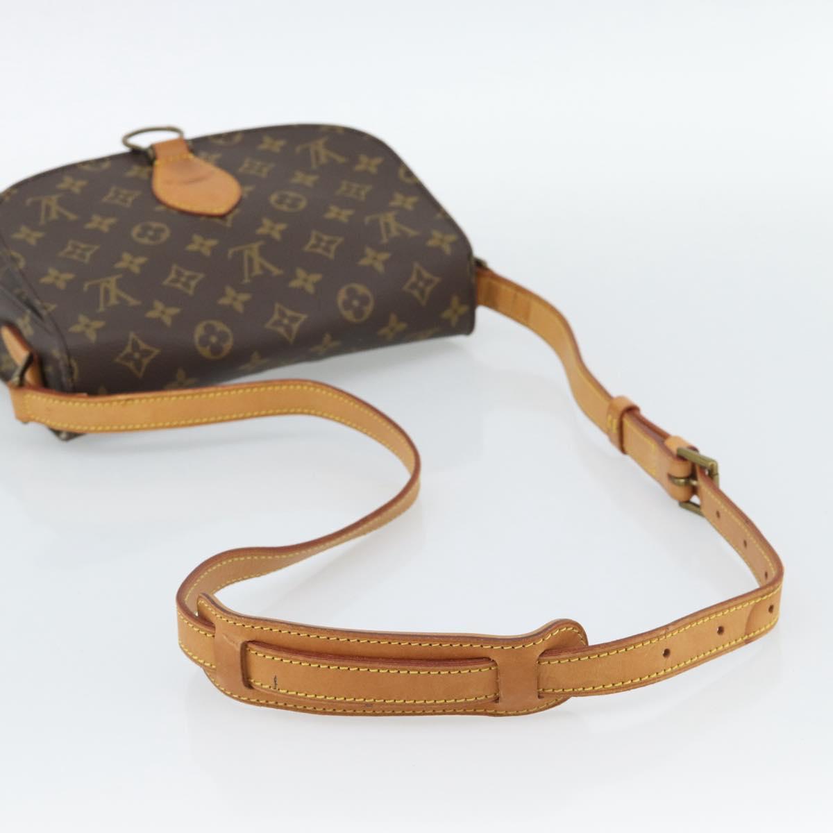 LOUIS VUITTON Monogram Saint Cloud GM Shoulder Bag M51242 LV Auth 191638