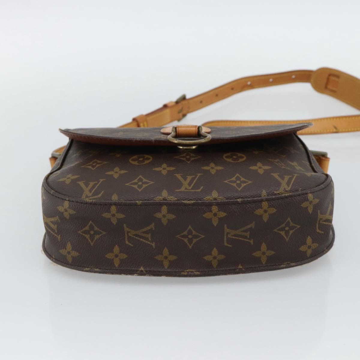 LOUIS VUITTON Monogram Saint Cloud GM Shoulder Bag M51242 LV Auth 191638