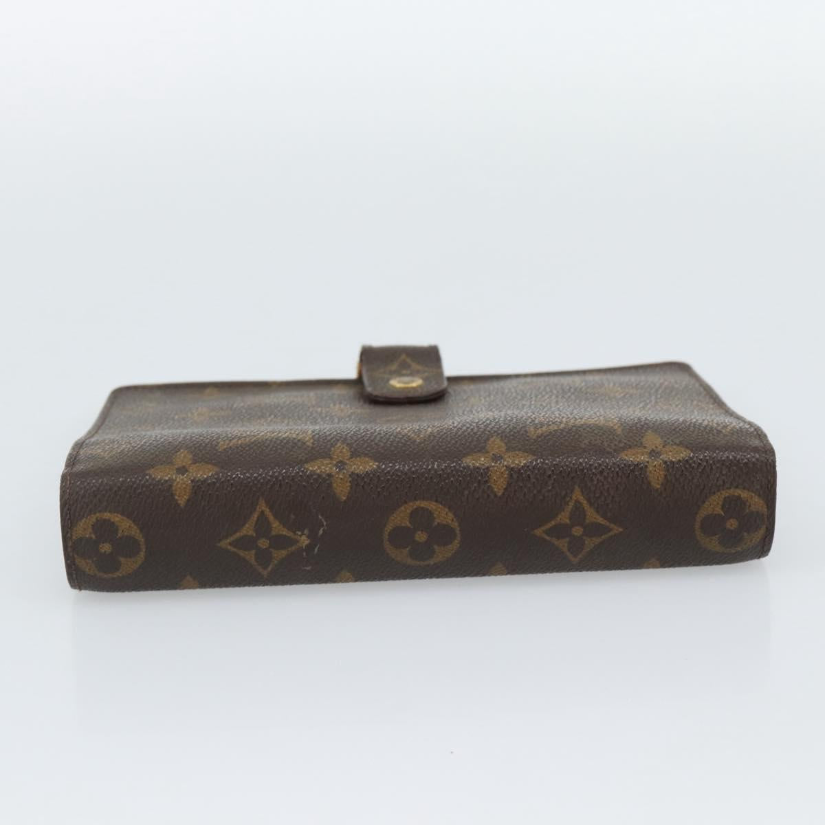 LOUIS VUITTON Monogram Agenda MM Day Planner Cover R20105 LV Auth 191639