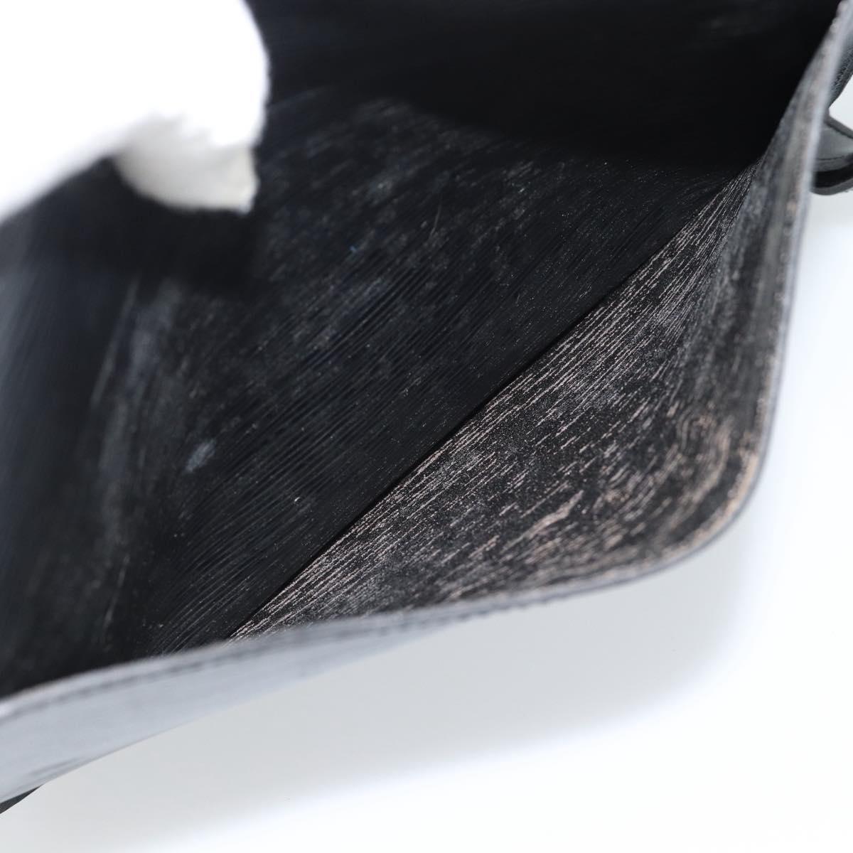 LOUIS VUITTON Epi Saint Cloud GM Shoulder Bag Black M52192 LV Auth 191640