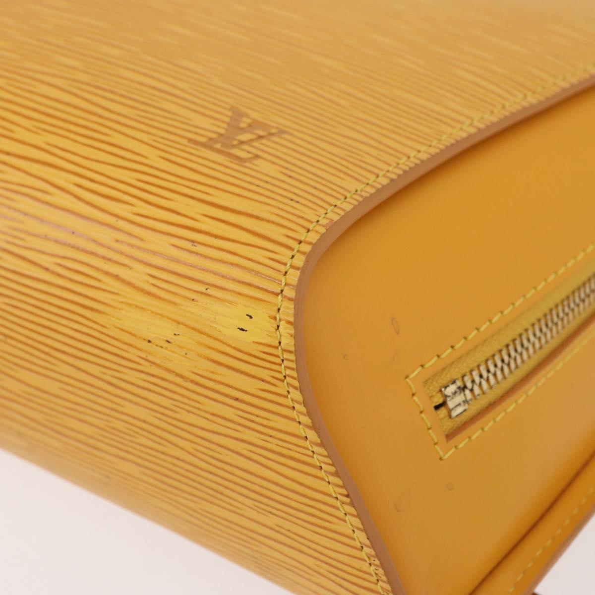 LOUIS VUITTON Epi Mabillon Backpack Yellow M52239 LV Auth 191641