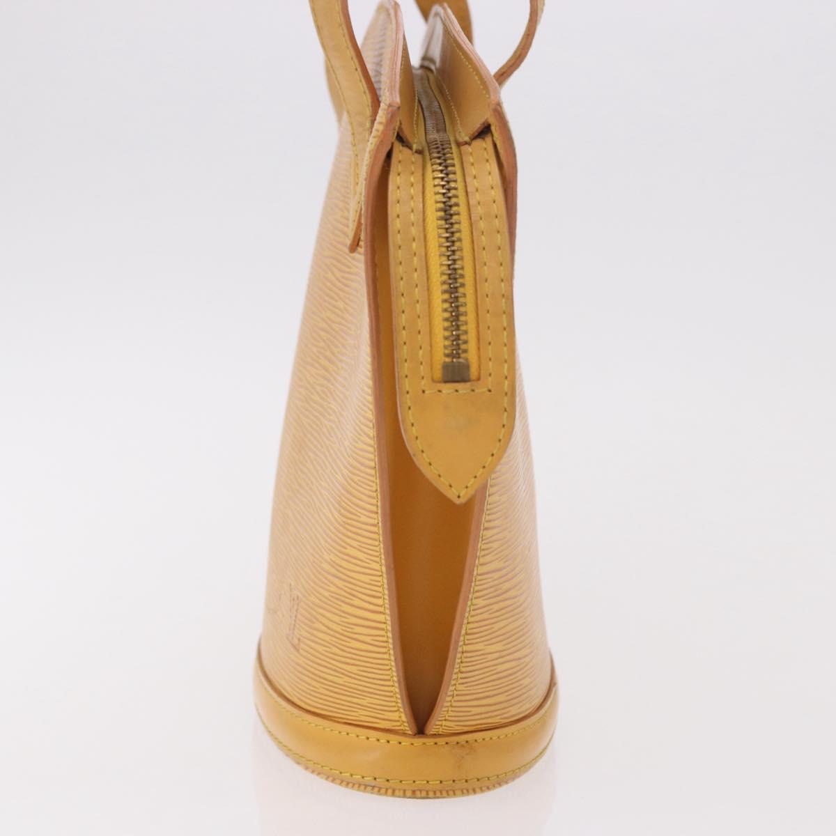 LOUIS VUITTON Epi Saint Jacques Hand Bag Yellow M52279 LV Auth 191642