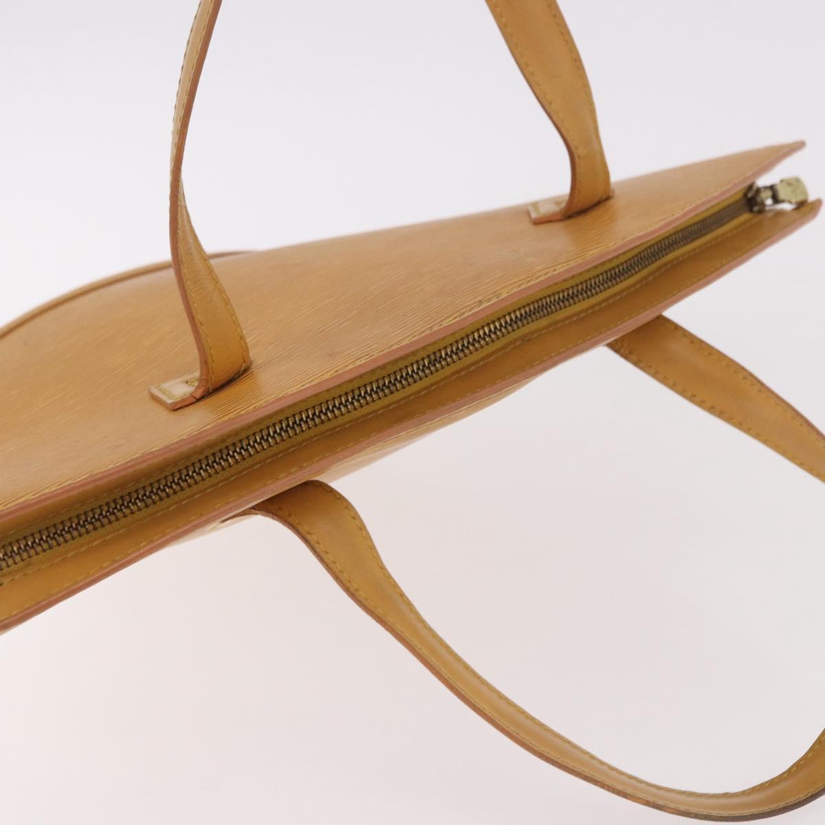 LOUIS VUITTON Epi Saint Jacques Hand Bag Yellow M52279 LV Auth 191642