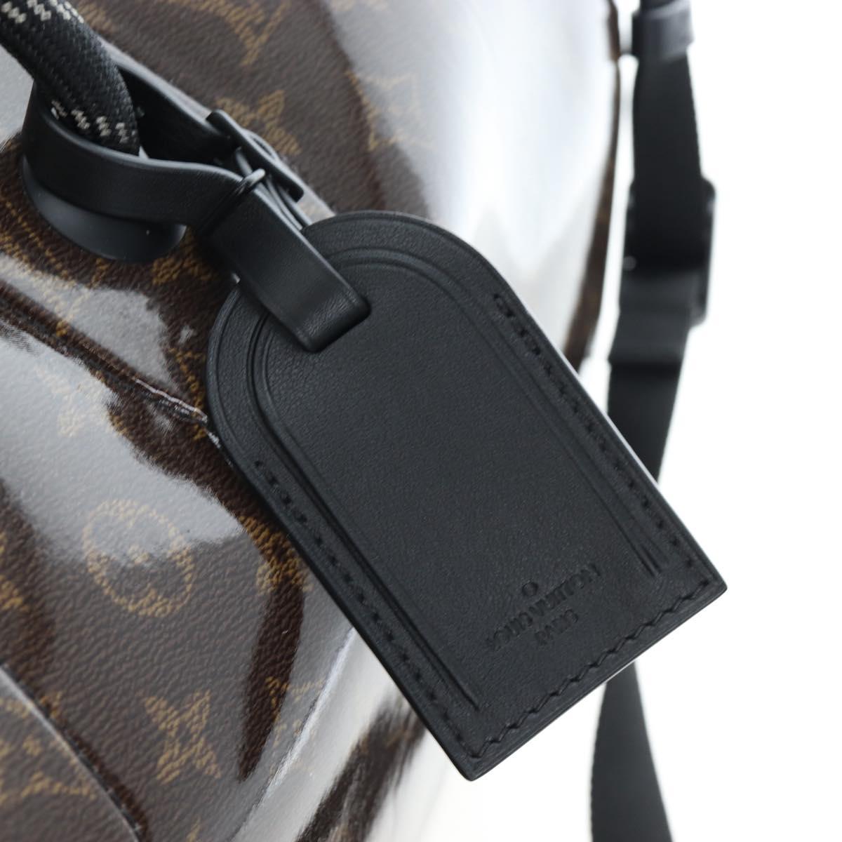 LOUIS VUITTON Monogram Glaze Keepall Bandouliere 50 Bag M43899 LV Auth 191644SM