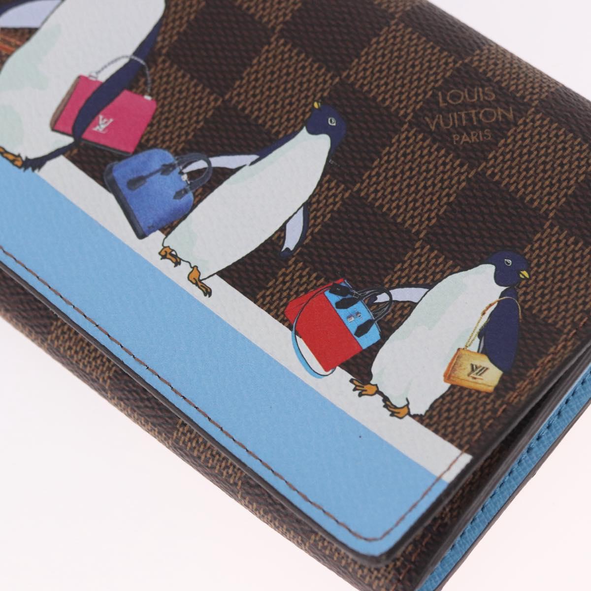 LOUIS VUITTON Damier Ebene Portefeuille Sarah Long Wallet N64426 LV Auth 191659M