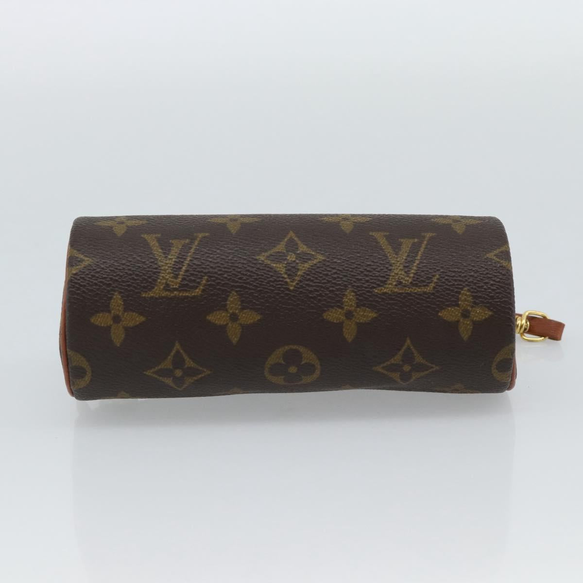 LOUIS VUITTON Monogram Papillon Pouch LV Auth 191669