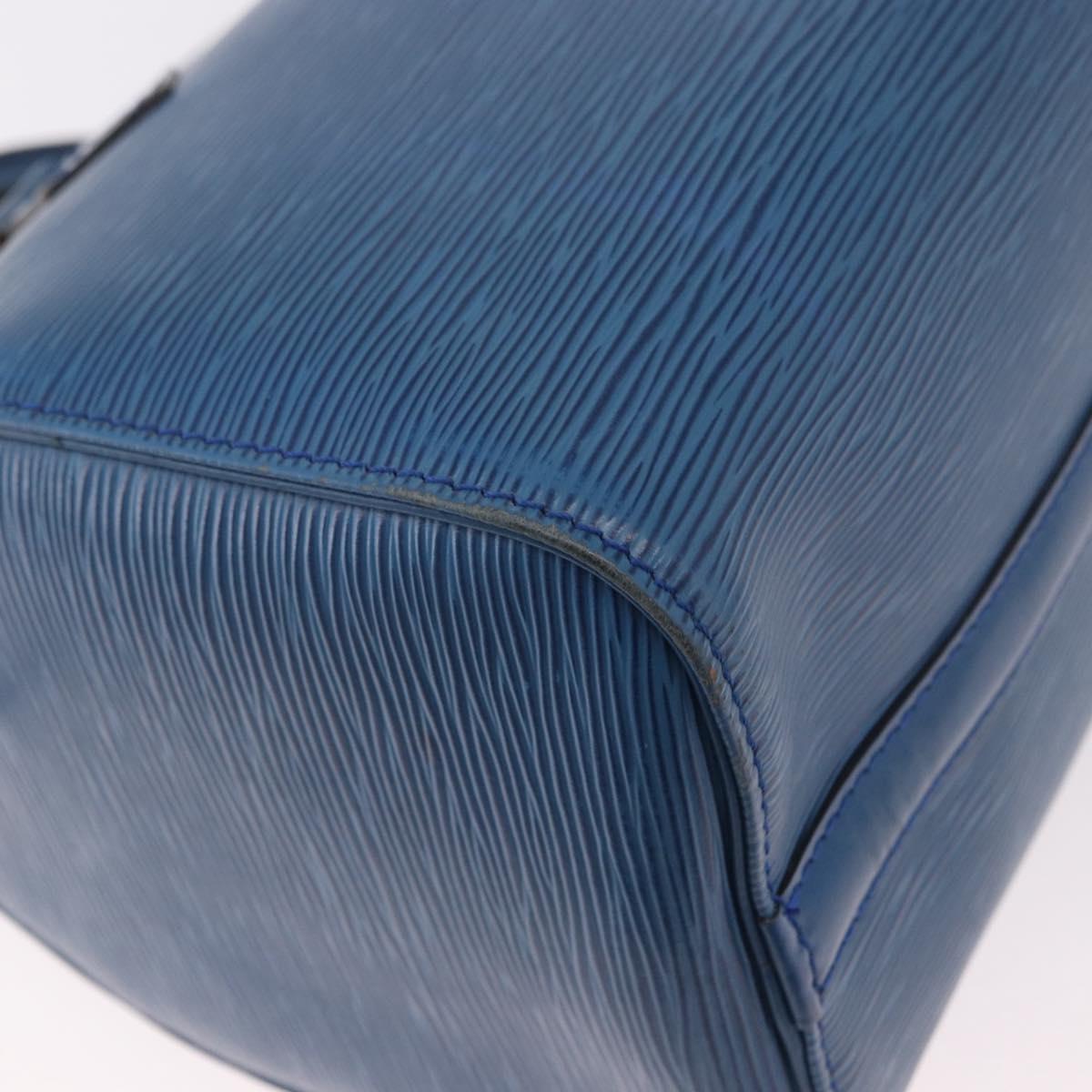 LOUIS VUITTON Epi Speedy 25 Hand Bag Toledo Blue M43015 LV Auth 191673
