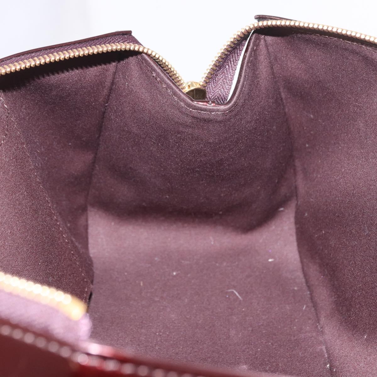 LOUIS VUITTON Monogram Vernis Rosewood Avenue Amarante M93510 LV Auth 191684A