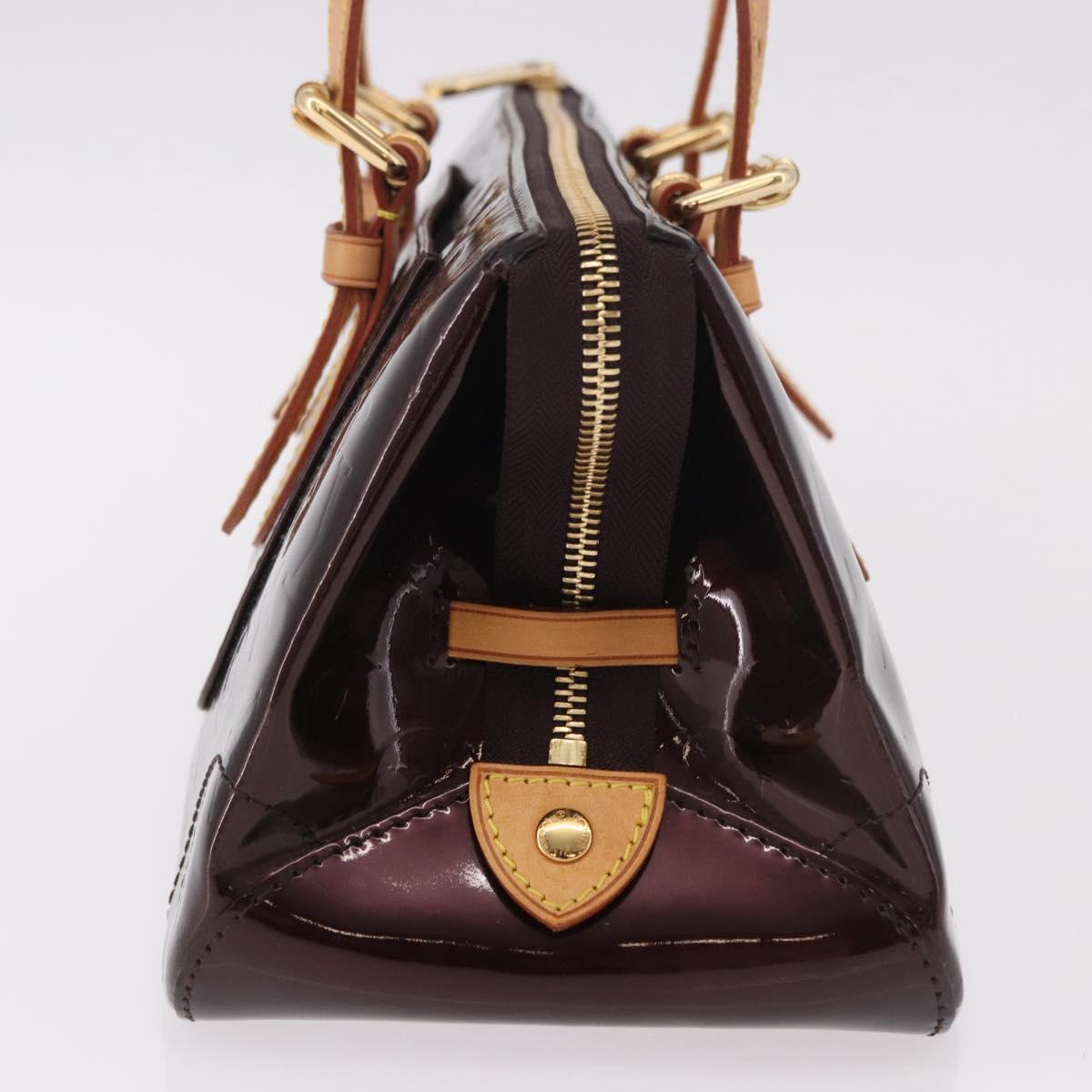 LOUIS VUITTON Monogram Vernis Rosewood Avenue Amarante M93510 LV Auth 191684A
