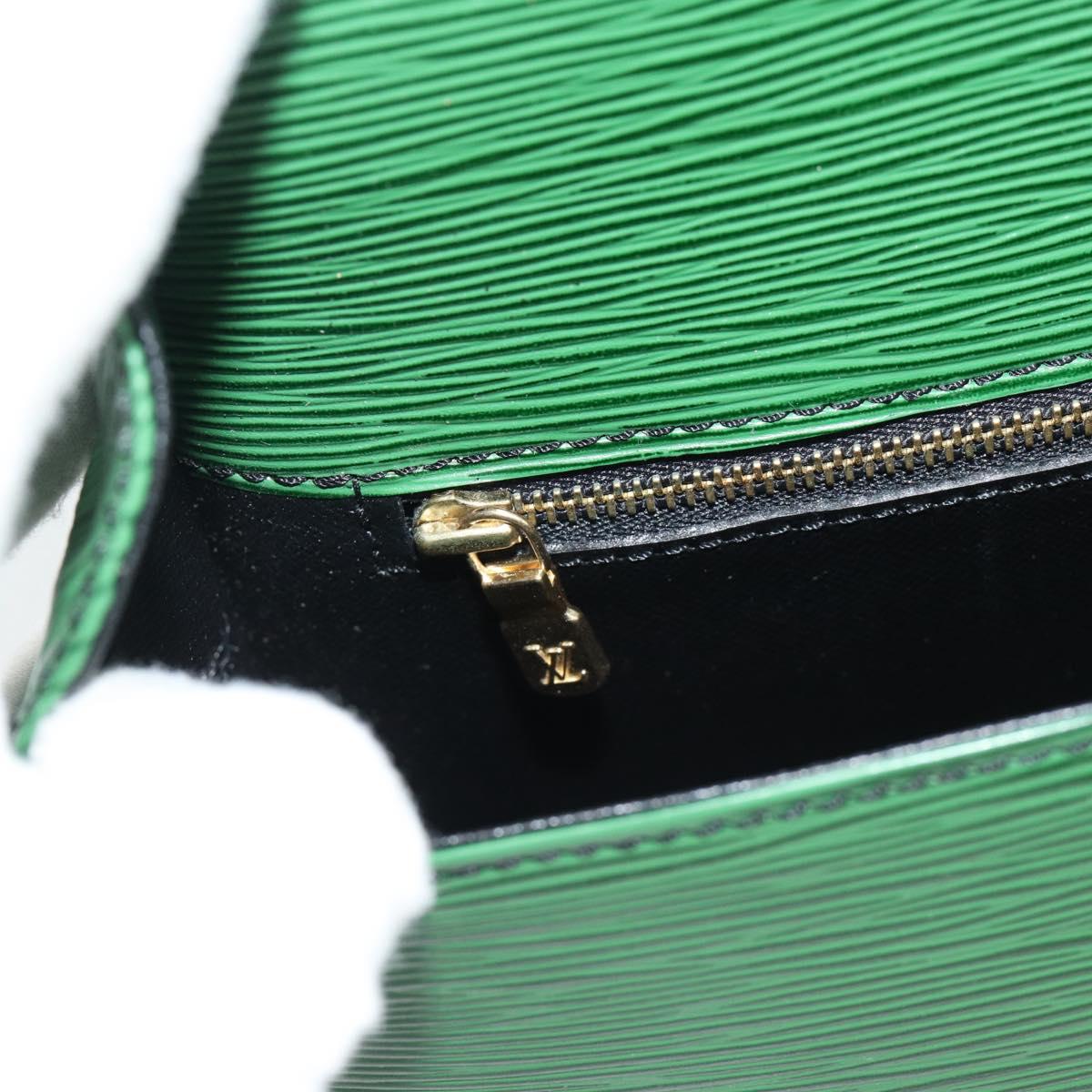 LOUIS VUITTON Epi Saint Cloud GM Shoulder Bag Green M52194 LV Auth 191689