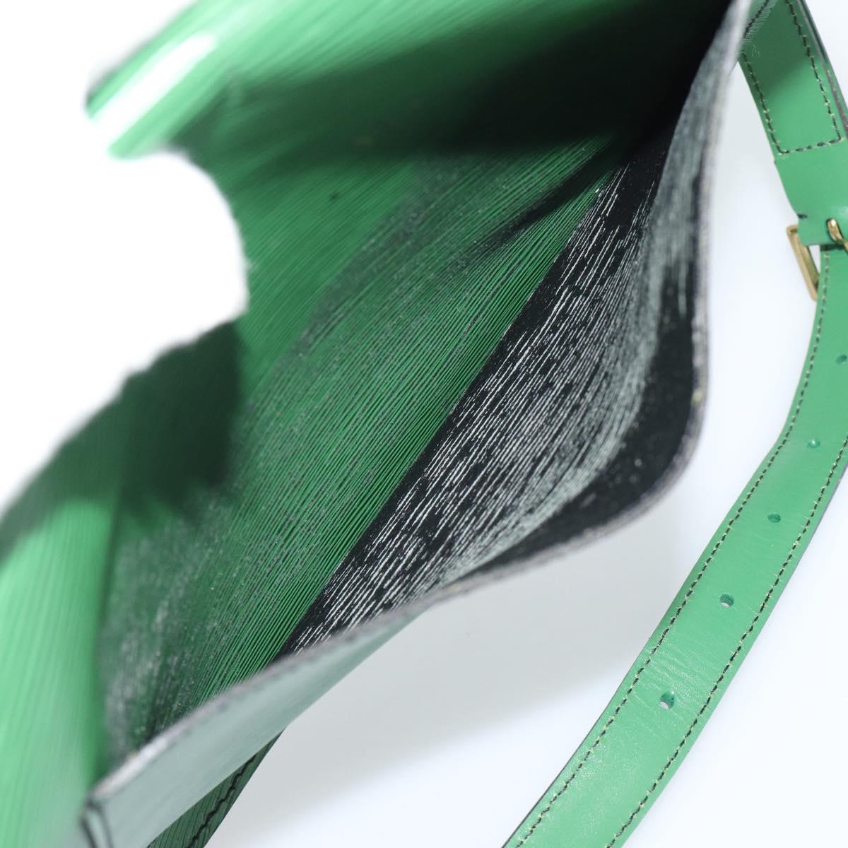 LOUIS VUITTON Epi Saint Cloud GM Shoulder Bag Green M52194 LV Auth 191689