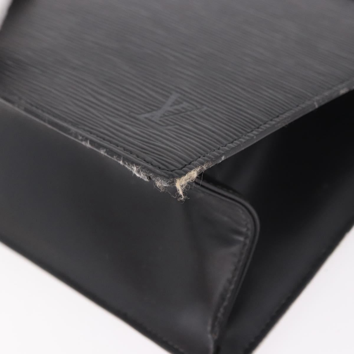 LOUIS VUITTON Epi Trousse Crete Pouch Black M48402 LV Auth 191699