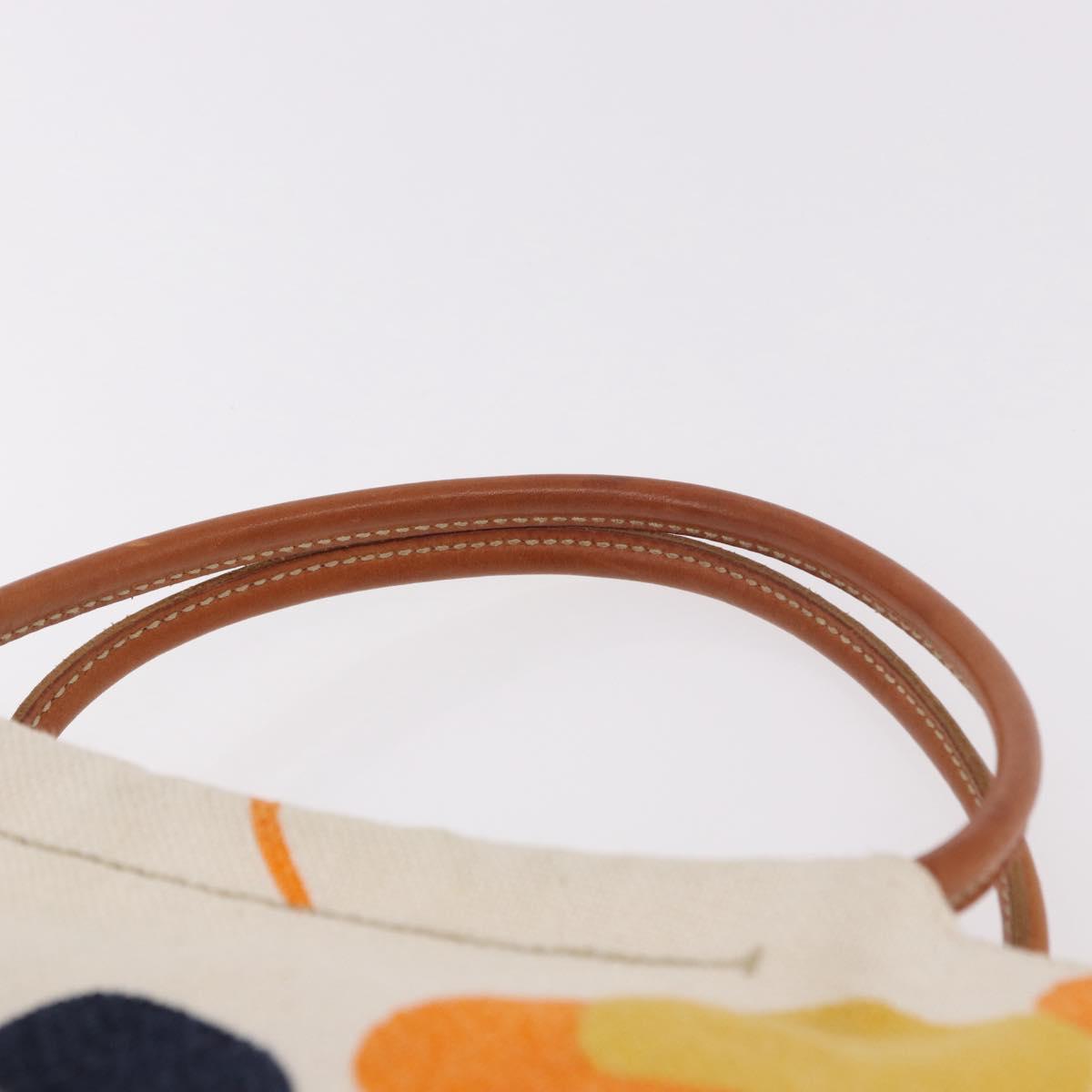 Miu Miu Hand Bag Canvas Multicolor Auth 191702A