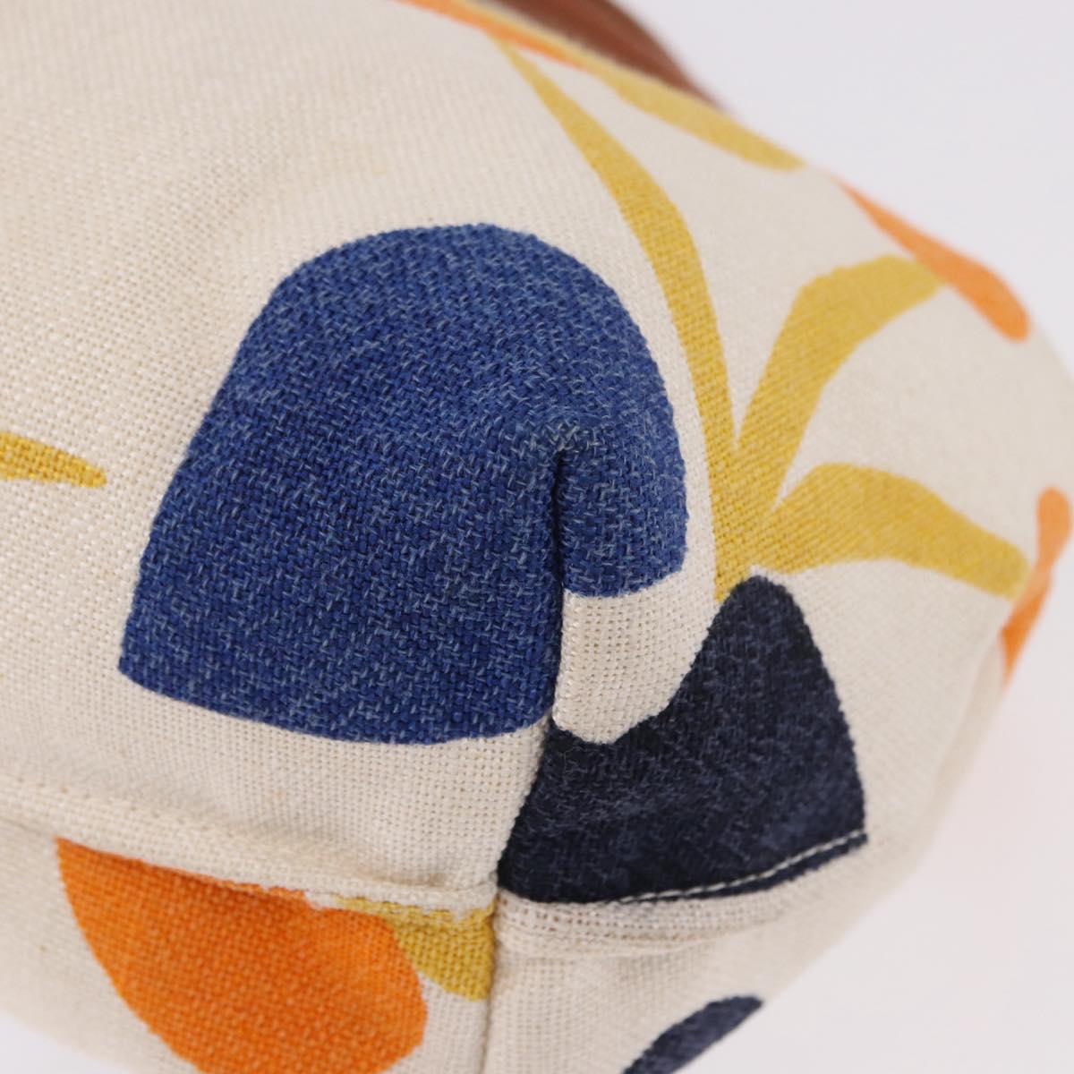 Miu Miu Hand Bag Canvas Multicolor Auth 191702A